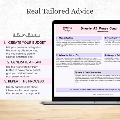 AI Money Coach Template (Powered By ChatGPT)